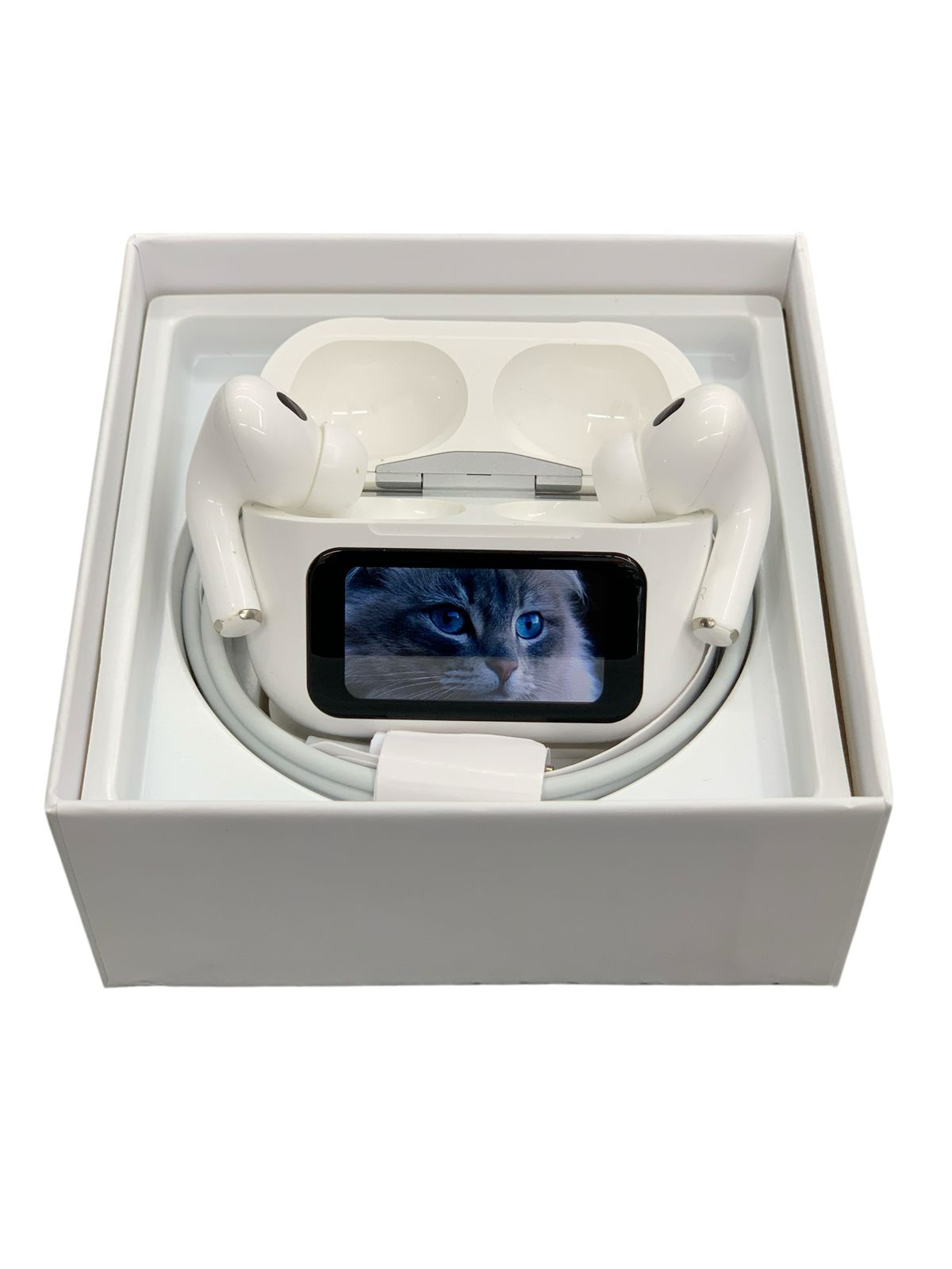 Smart AirPods Pro with Full Touch Screen Case