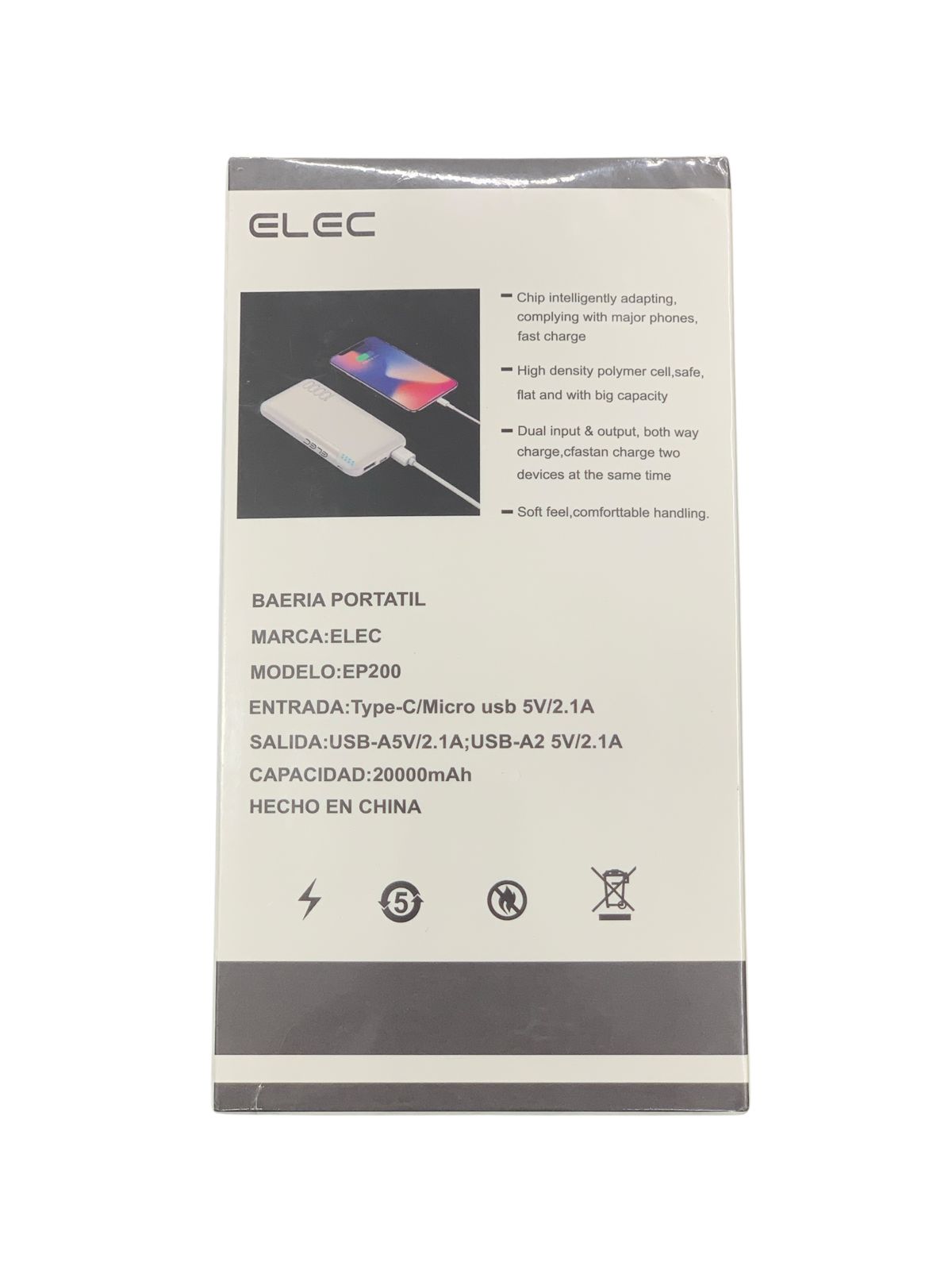 ELEC 20,000mAh Portable Power Bank